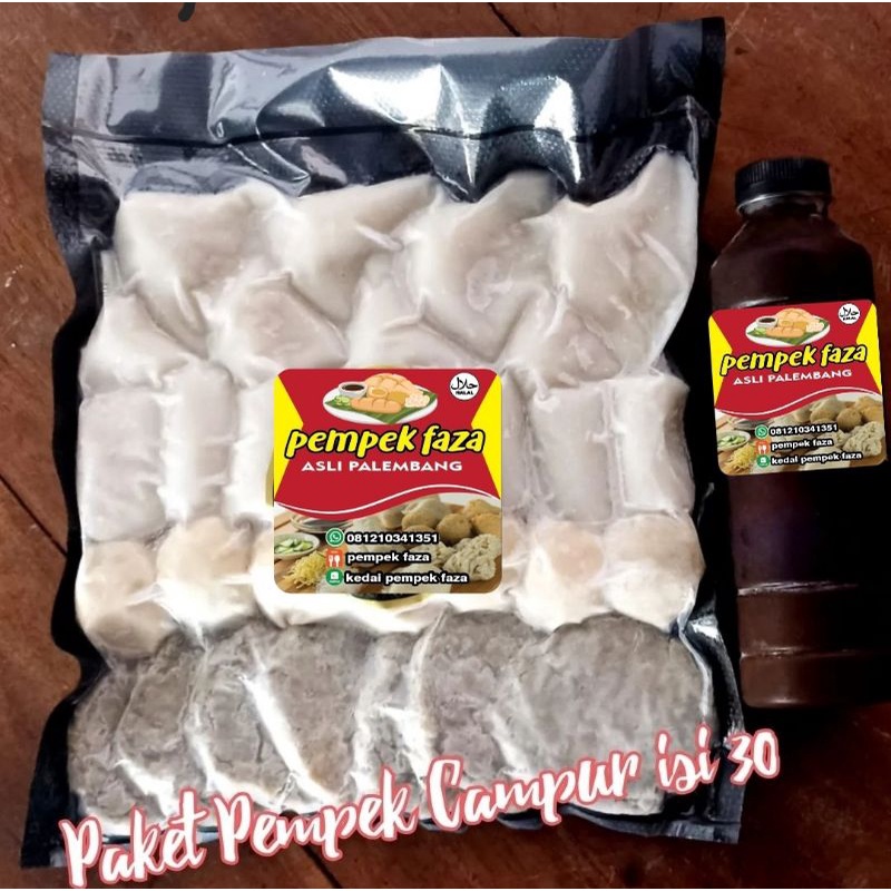 

Pempek ikan isi 30pcs