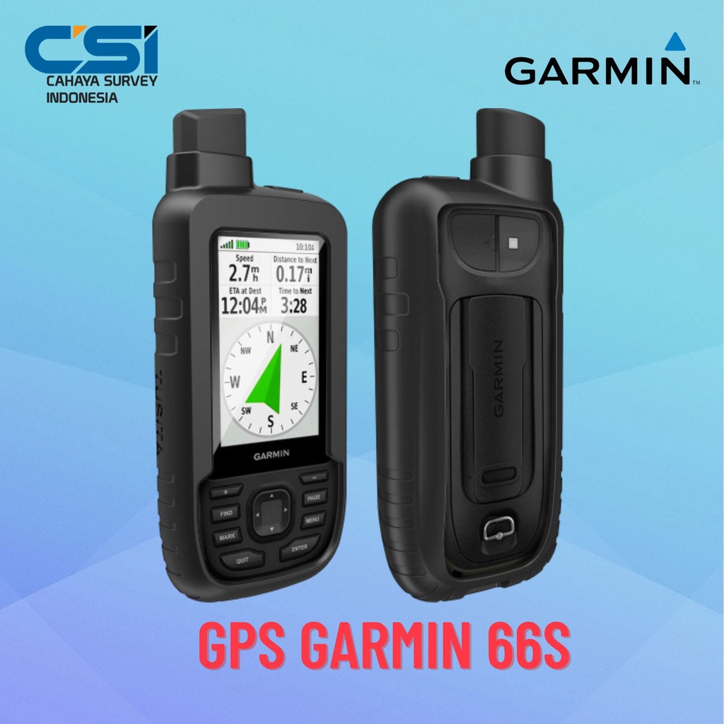 Garmin GPS Map 66S  Garmin 66S Paket Map Terlengkap