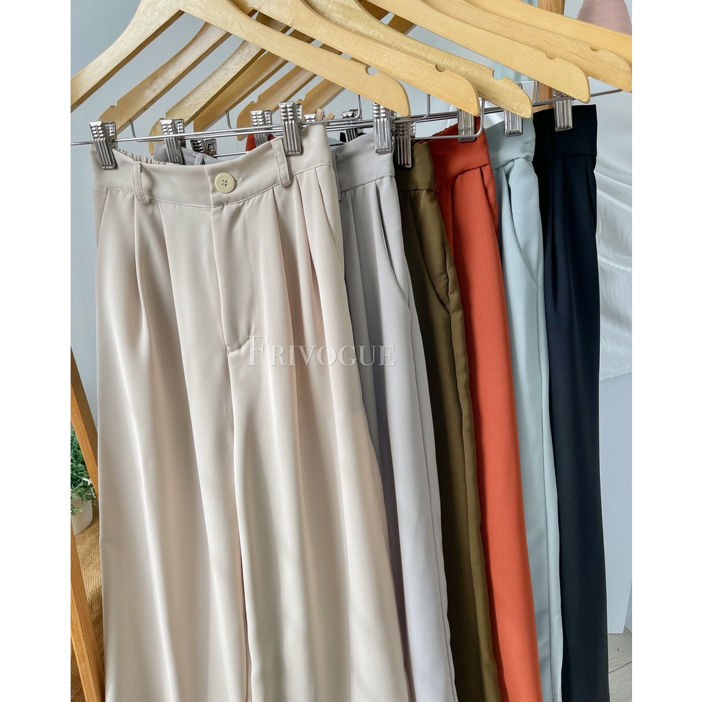 Rust Culotte Pants