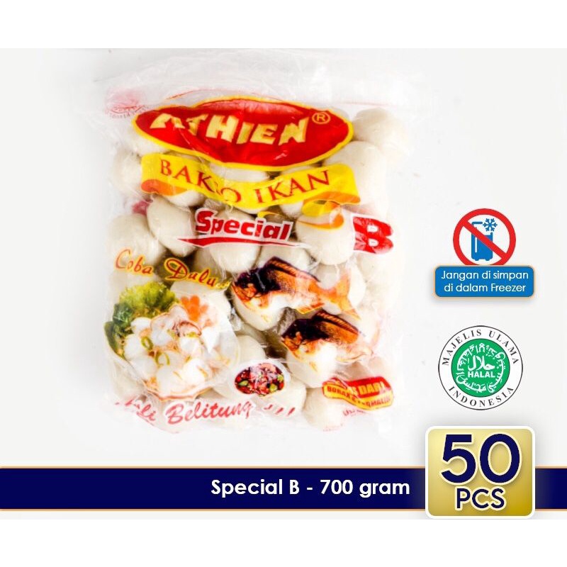 

Athien Bakso Ikan Special B isi 50 enak dan murah