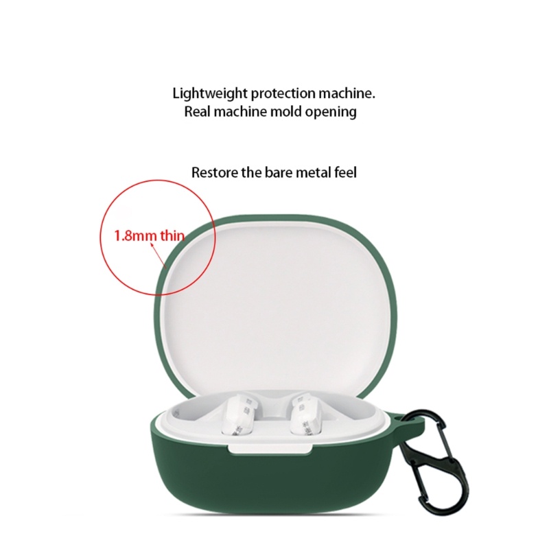 Btsg Soft Cover for Buds 4 Lite Headset Anti Gores Pelindung Cangkang Shockproof-Case