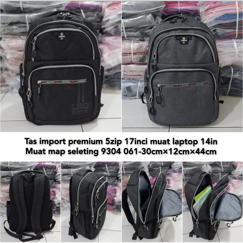Tas import ransel sekolah sd smp sma anak laki anak perempuan