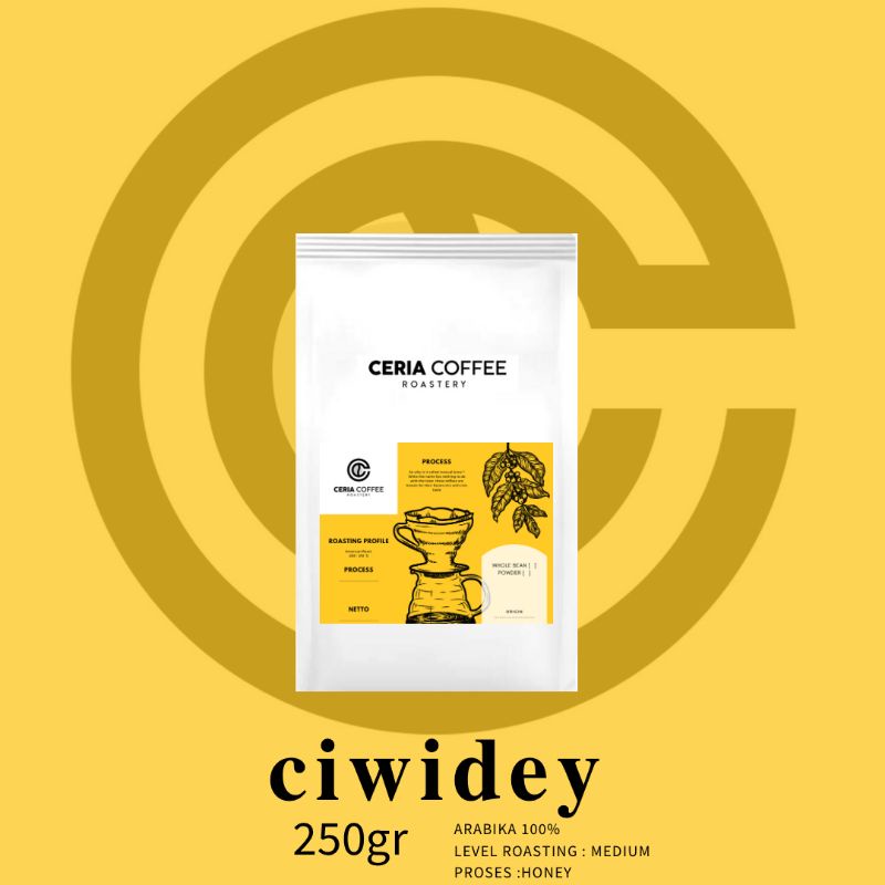 

kopi arabika ciwidey honey 200gram