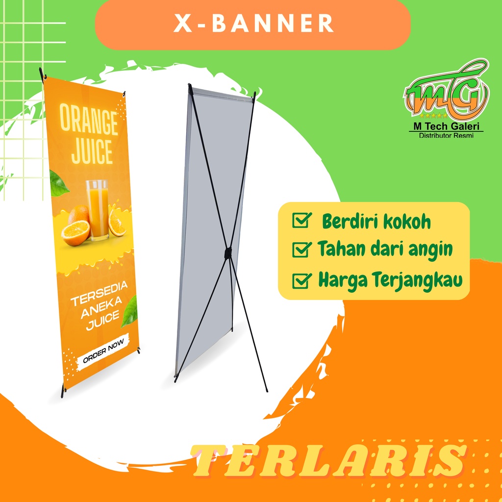 Jual X Banner X Cm Hanya Rangka Shopee Indonesia