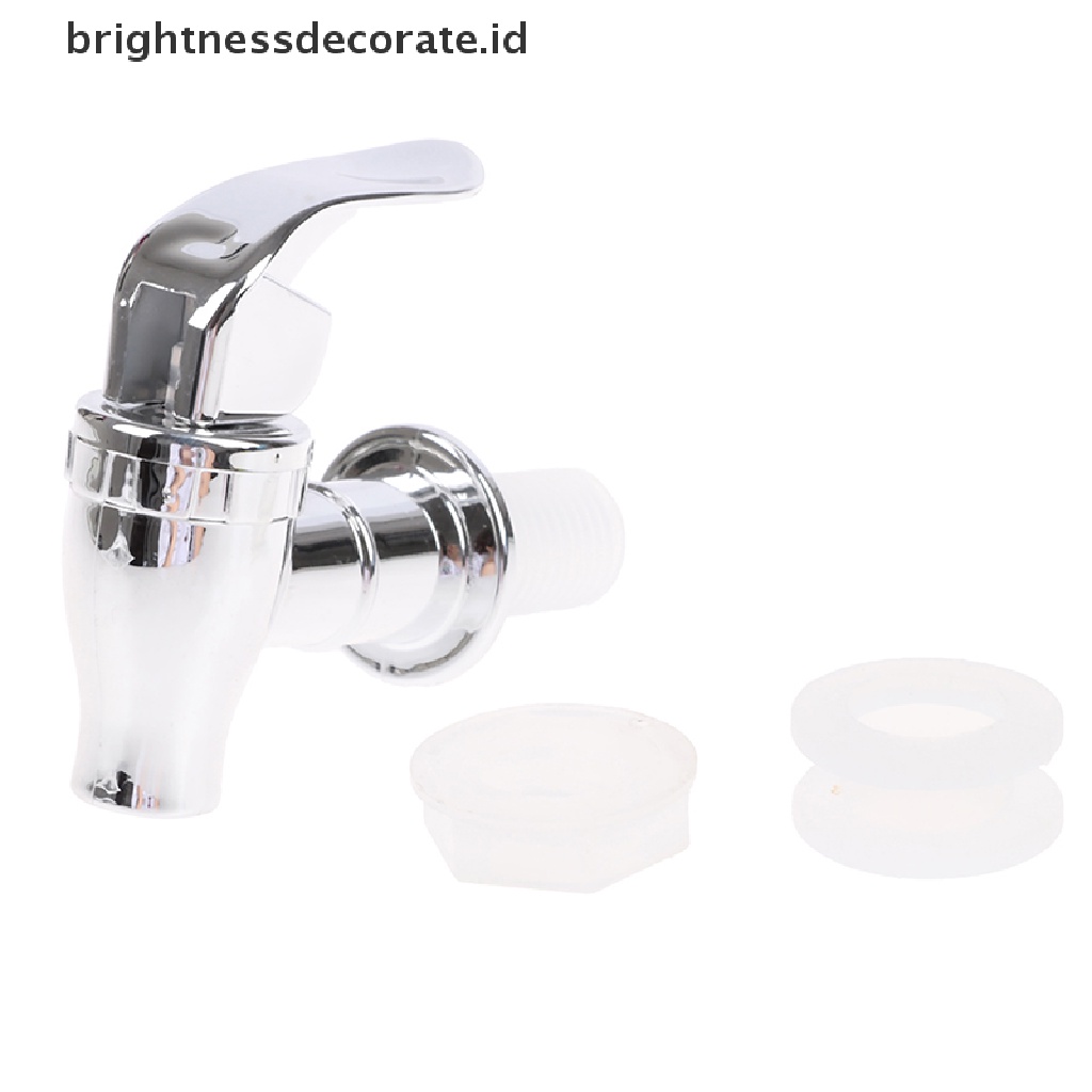 [Birth] 1pcs 17mm Keran Botol Anggur Kaca Plastik Jar Barrel Keran Air [ID]