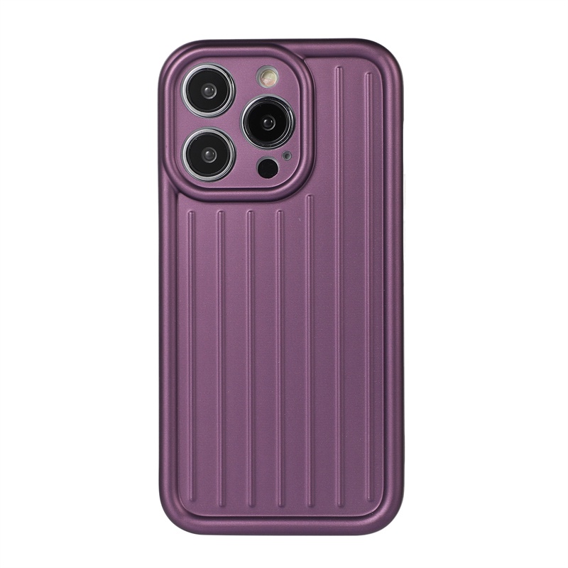 IPHONE Imd Fashion Dark Night Purple Phone Casing Untuk Iphone14 11 12 13 Pro Max 14Plus Perlindungan Lensa Anti Jatuh Case