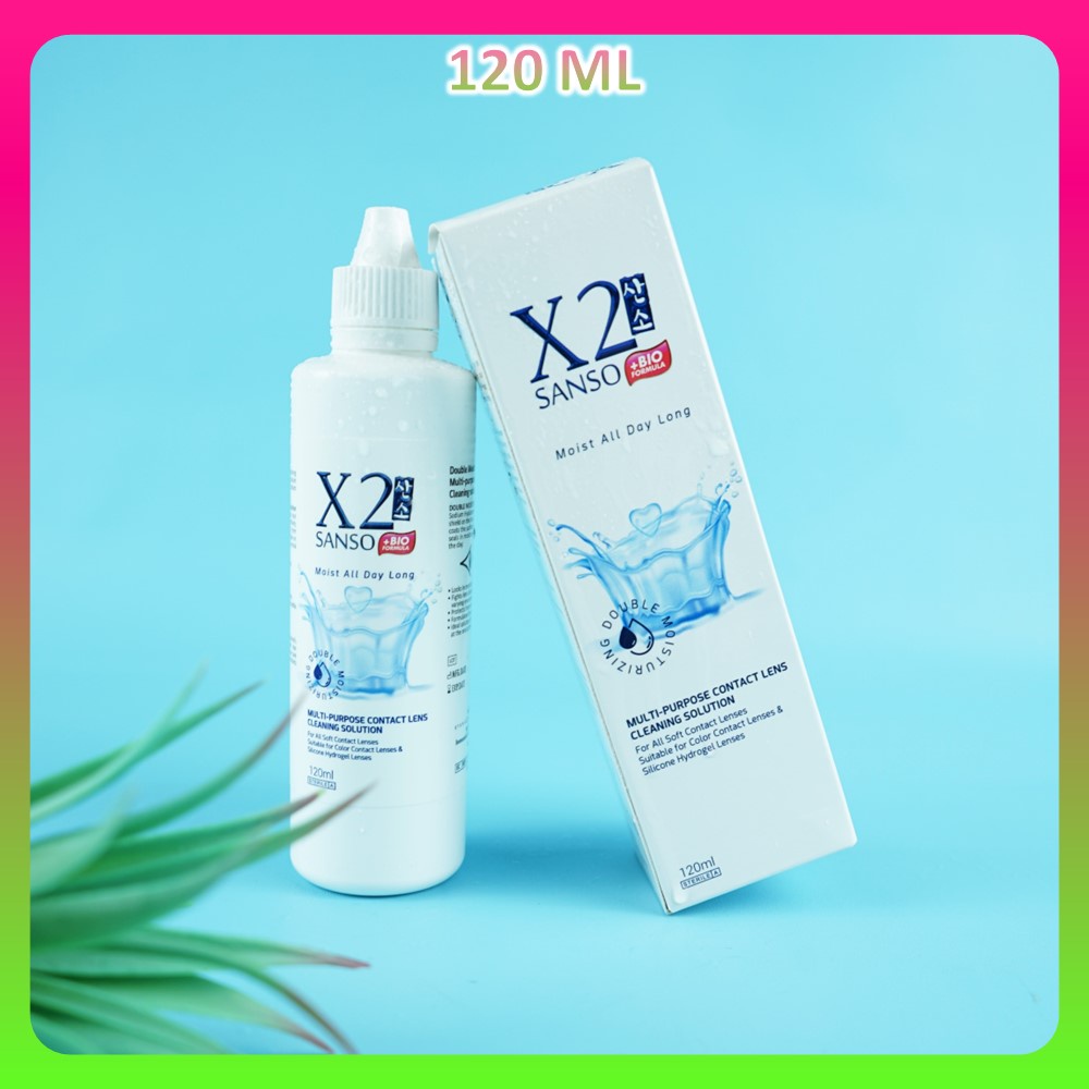 Cairan Softlens X2 SANSO Plus Bio Formula Mps 120ml