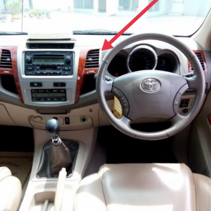 kisi-kisi AC Fortuner