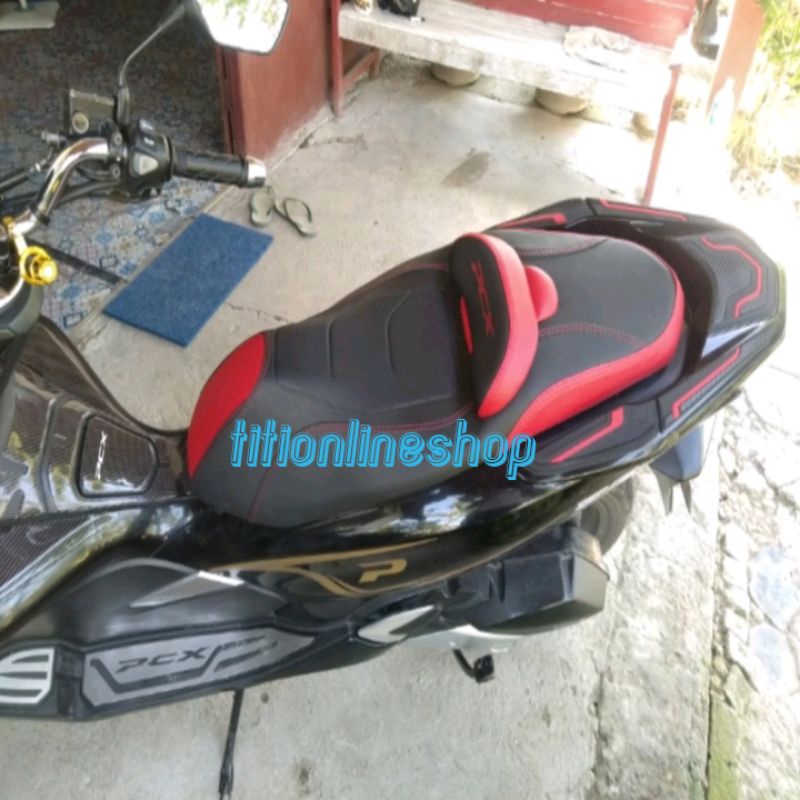 Kulit jok modifikasi custom untuk motor PCX aksesoris motor