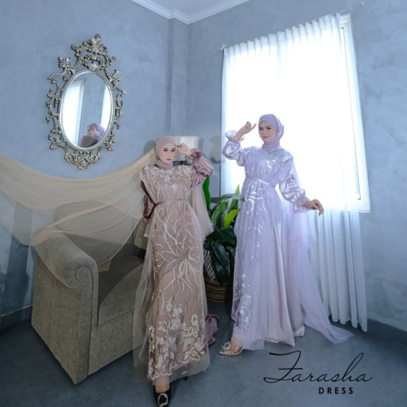 Farasha set Terbaru by Miss kami hijab Edisi lebaran