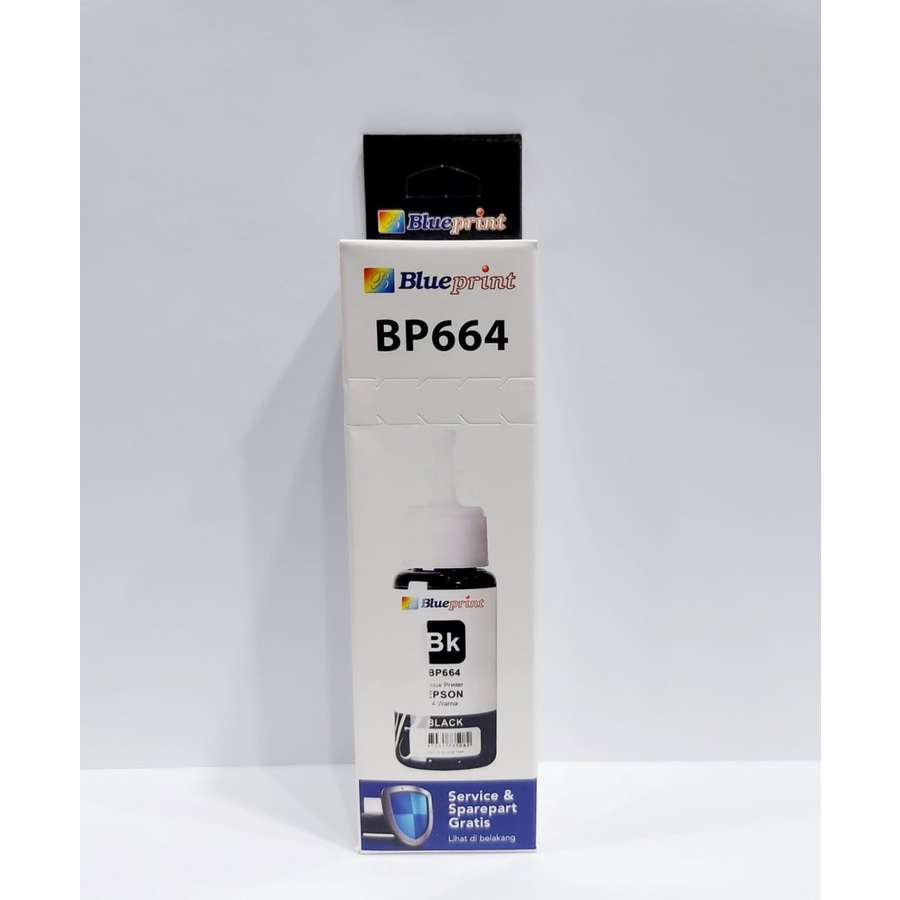 BLUEPRINT EPSON BP664 BLACK / TINTA PRINTER BLUEPRINT 664 HITAM