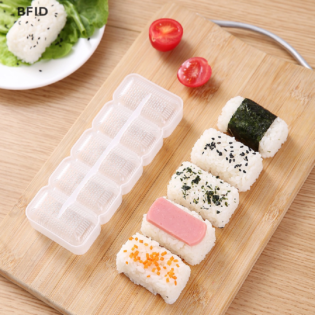 [BFID] 5roll Sushi Maker Cetakan Sushi Japan Nigiri Sushi Mold Rice Ball Bento Tools [ID]