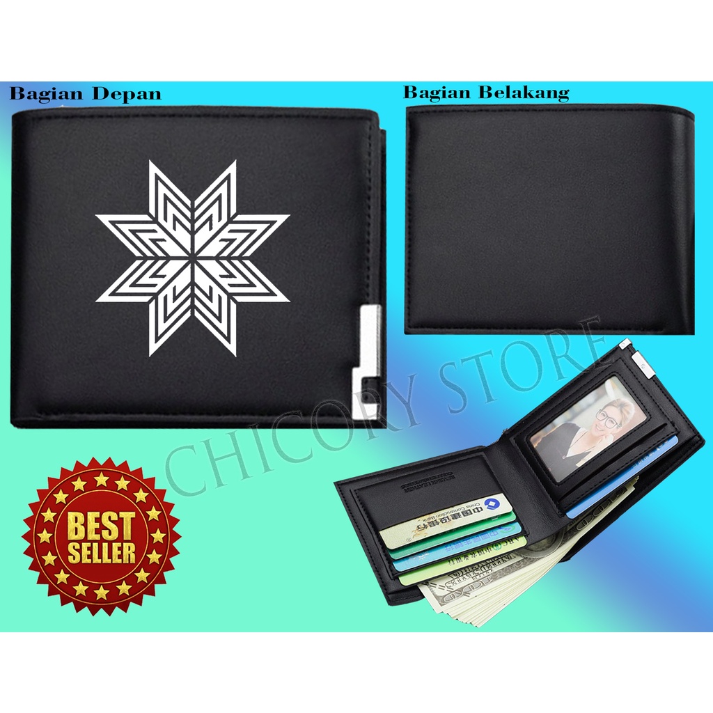 Dompet Pria Lipat   DEWA 19  Dompet Kulit Men Fashion Letter Wallet KEREN   EB_MERCH
