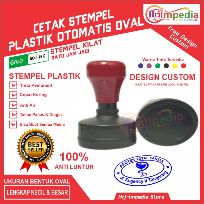 

Cetak stempel flash custom tinta permanen anti luntur stempel plastik