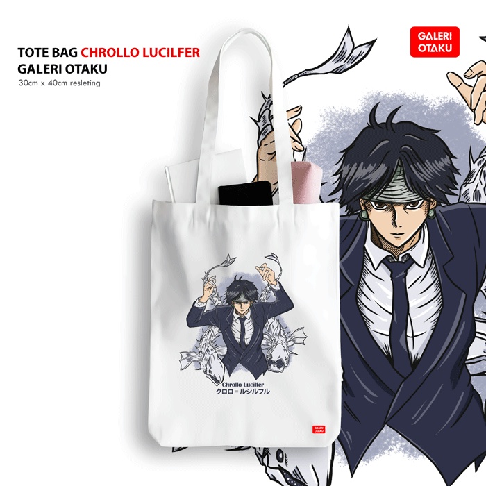 TERBARU SWEATER ANIME HUNTER X HUNTER CHROLLO LUCILFER / TOTEBAG ANIME PREMIUM / JAKET ANIME CREW NECK ANIME / SWEATER CHROLLO LUCILFER