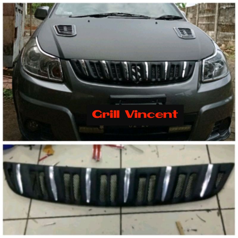 Front Grille / Grill SX4 X Over Apollo tipe cross road / cross over gril