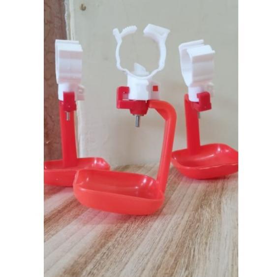 Nipple A9 Mangkok Nipel Ayam Nipple Drinker Tempat Minum Unggas Ayam Otomatis 10Pcs Berkualitas