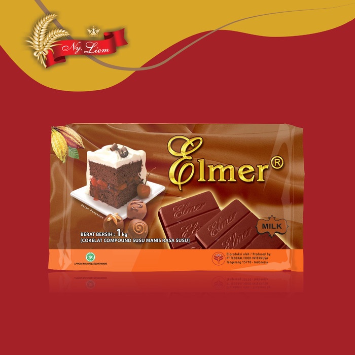 ELMER Chocolate Compound Milk 1 kg