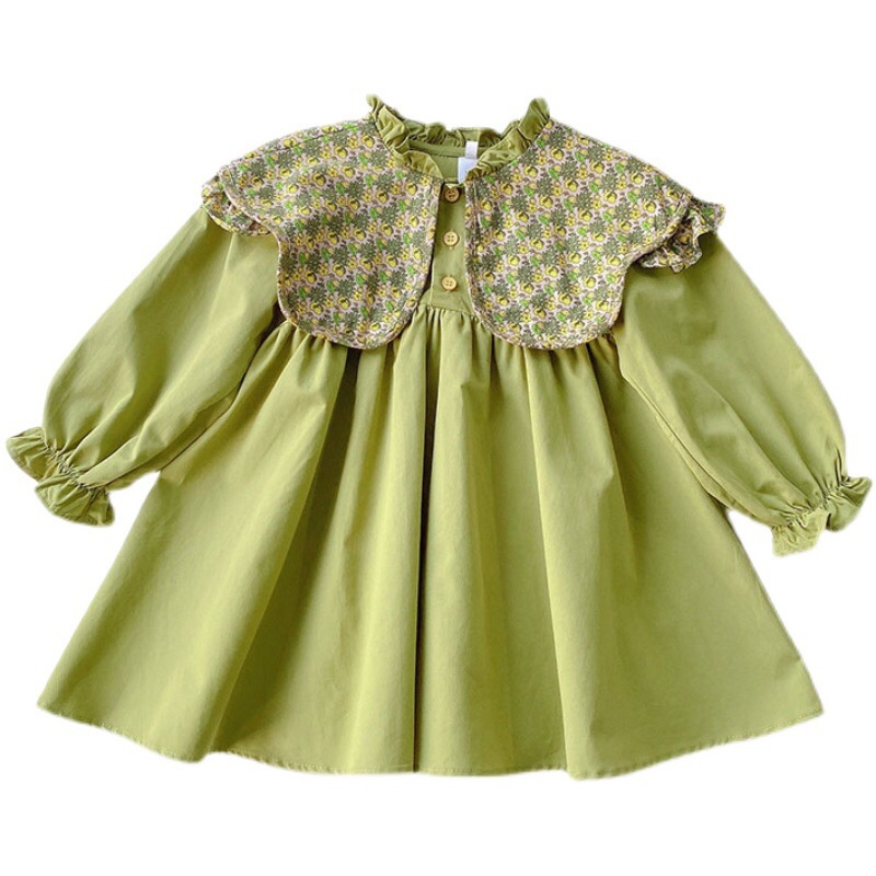 (LOLI-JKT) BD-368 DRESS ANAK CEWEK MODEL PEAR FLOW SIZE 100-140