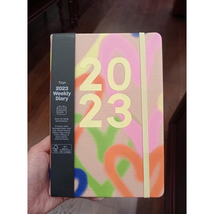 

AGENDA/PLANNER WEEKLY 2023/ Ukuran A5/ 200LINE PAGES,COVER KULIT,