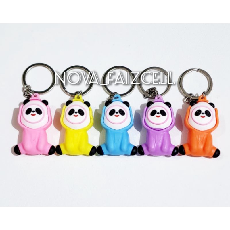Gantungan Kunci / Key Chain Panda Ganci Premium