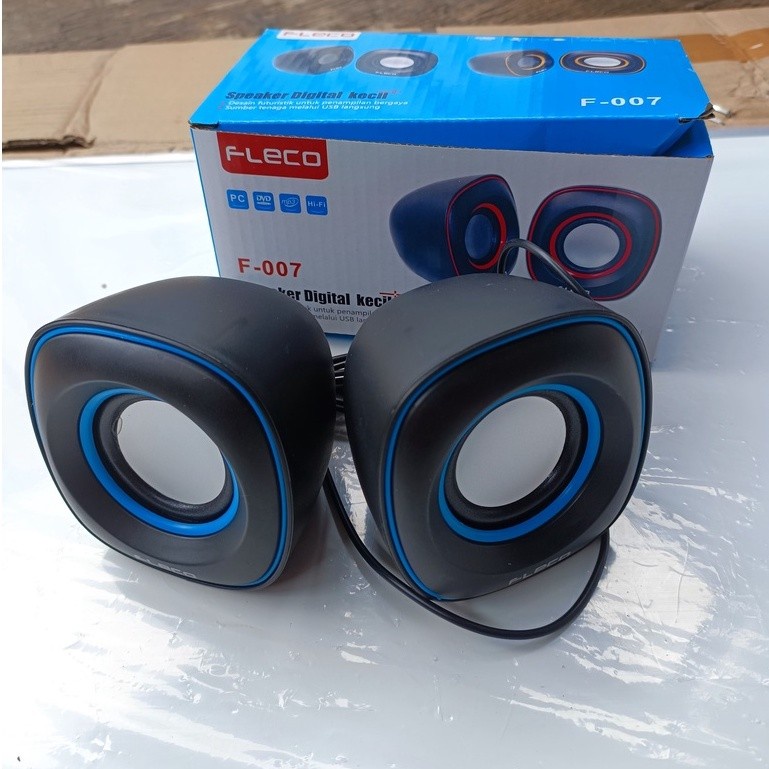 COD SPEAKER KOMPUTER/LAPTOP/HP/USB FLECO F-007 SPEAKER DIGITAL KECIL FLECO F-007 / SPEAKER KOMPUTER TERMURAH FLECO F-007