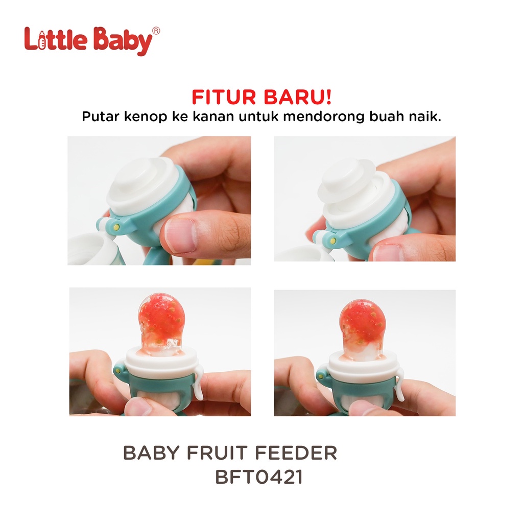 LITTLE BABY MURAH FRUIT FEEDER TEETHER GIGITAN BUAH BAYI ANAK A1B2C3