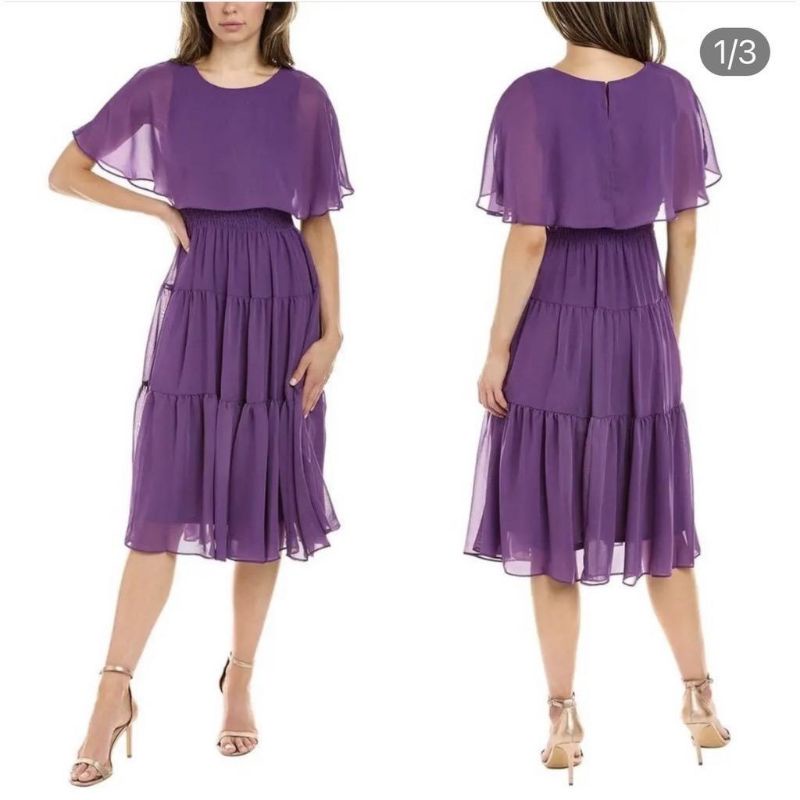 Maison tara Ruffle dres Cakep banget