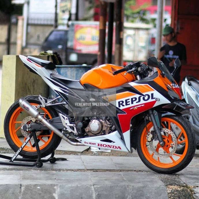 Knalpot Proliner TR-1R TK-Tabung kecil Short CBR150R Facelift