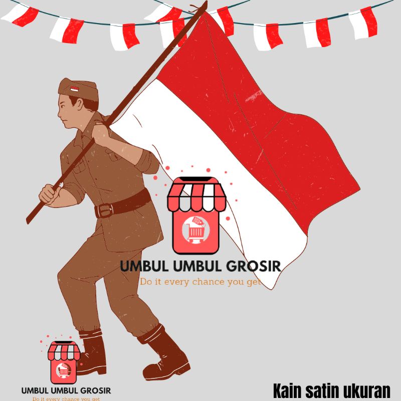 Bendera merah putih bendera Indonesia