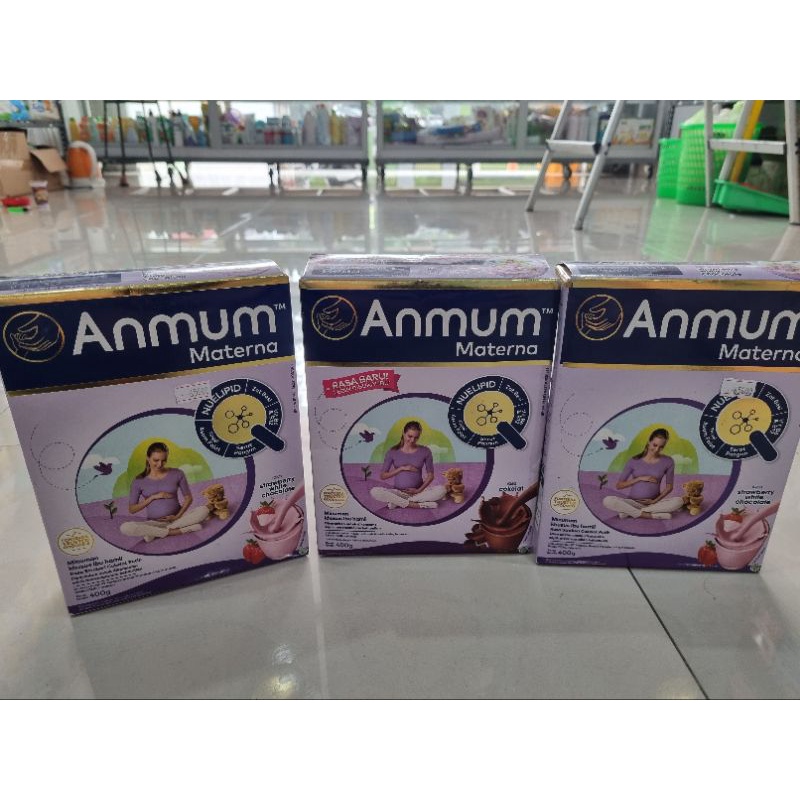 susu afkir anmum materna rasa coklat 400 gram ed jan-feb  2023