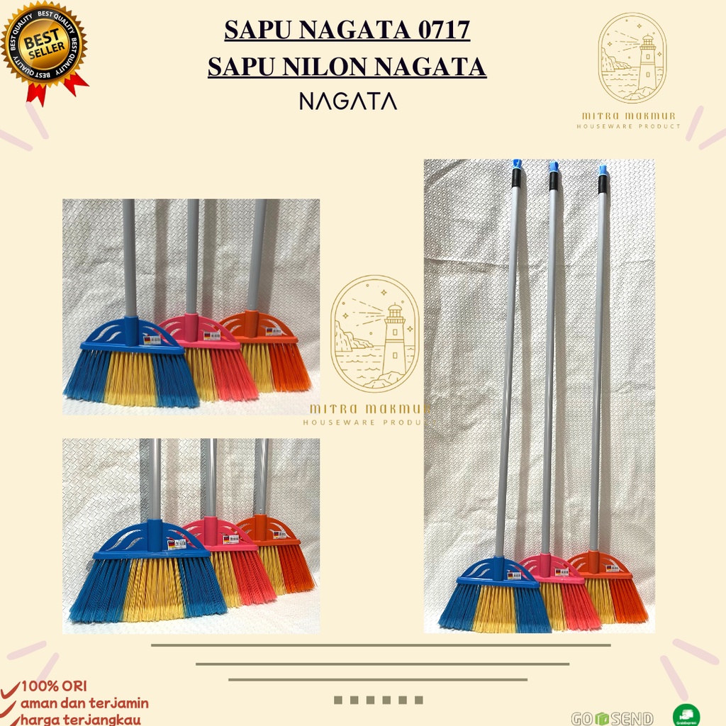 NEW ITEM!! NAGATA - SAPU LANTAI NAGATA / SAPU NILON TERBAIK