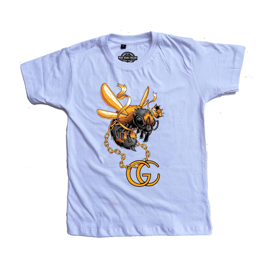 BAJU ANAK KAOS ANAK LAKI-LAKI DAN PEREMPUAN BRANDED GUCCI