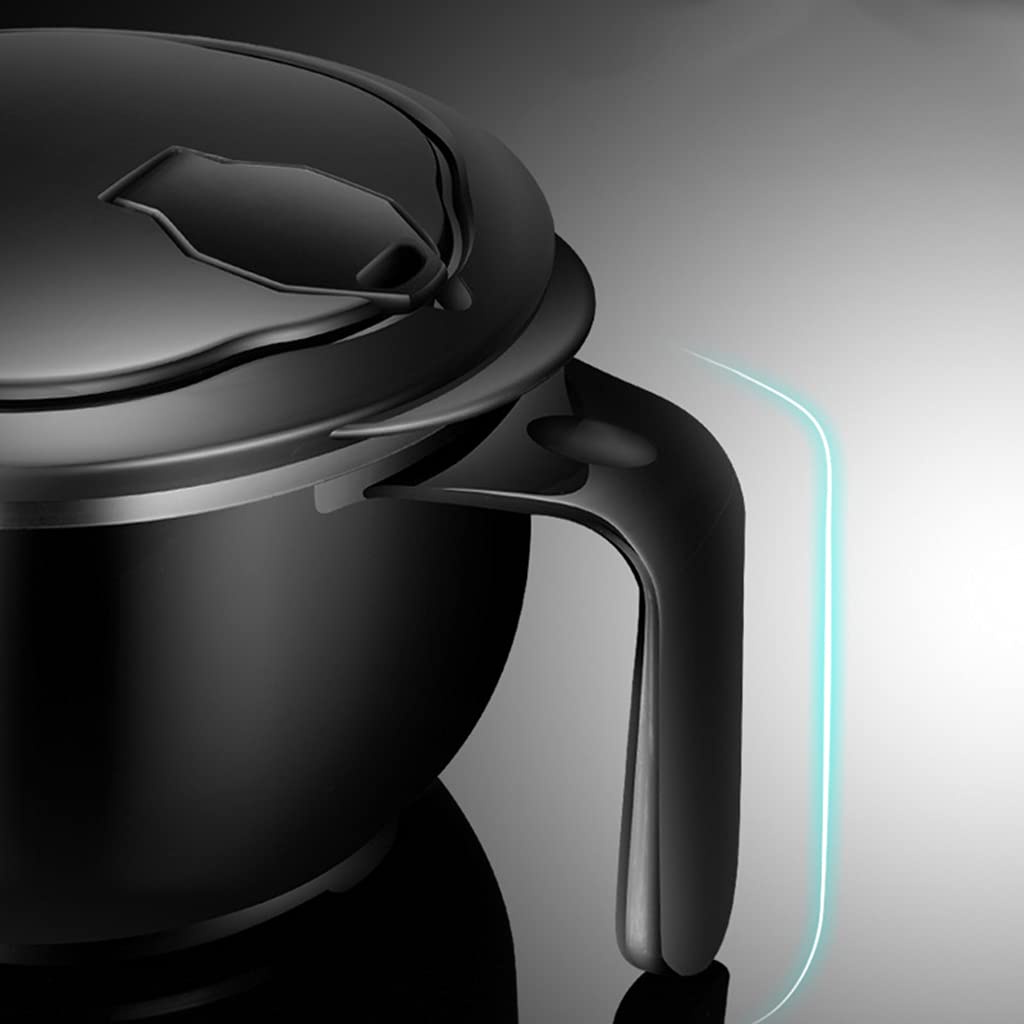 Bulat tempat makan mangkok mie instan bersegel stainless steel 304 ada 4 warna