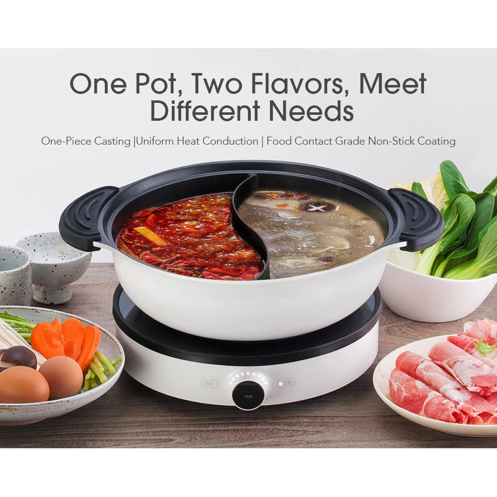 AKN88 - ZHIWU GJT03CM - YUAN YANG Shabu Steamboat Cooking Soup Pot 27 cm