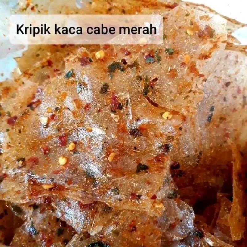 

kripca(kripik kaca singkong pedas daun jeruk 500gram