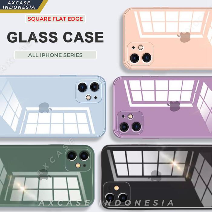Premium Glass Case Iphone X Xr Xs Max 11 Pro Max Hard Lens Protector