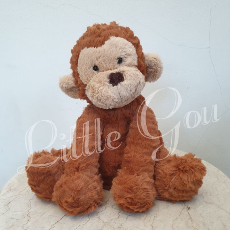 Boneka Jellycat Fuddlewuddle Monkey / Boneka Bayi Anak Monyet