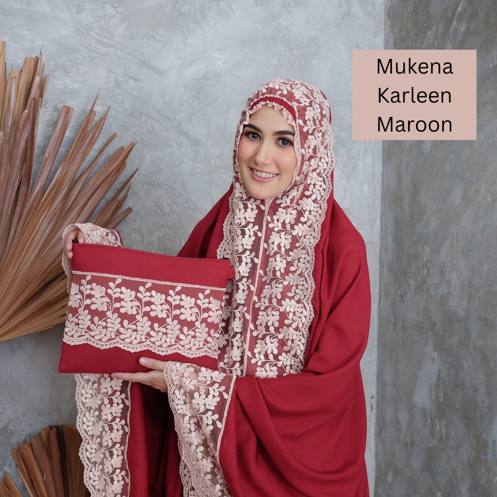 Jumuna - Mukena Dewasa Lace Mikro Karleen