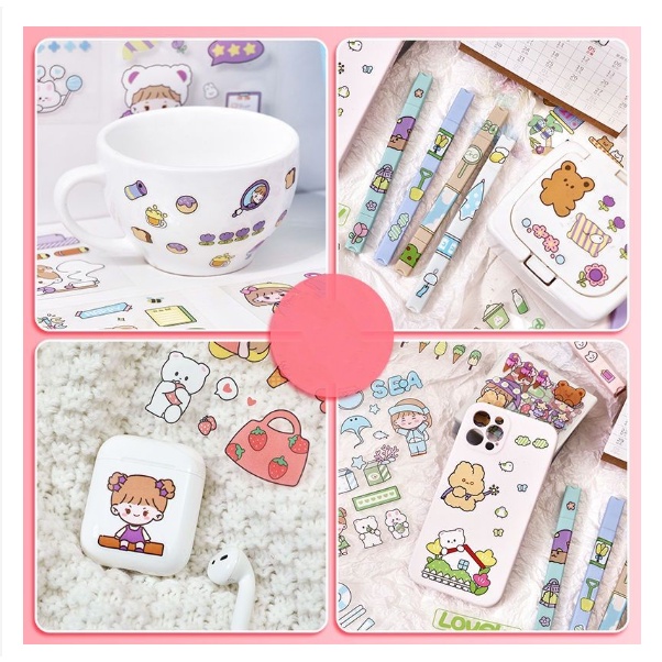 STICKER MOMO WATERPROOF ISI 100 LEMBAR PER BOX-4