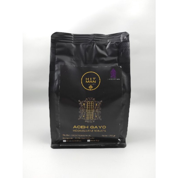 

Kopi Robusta Aceh Gayo Whole Bean by Kopi Hitman