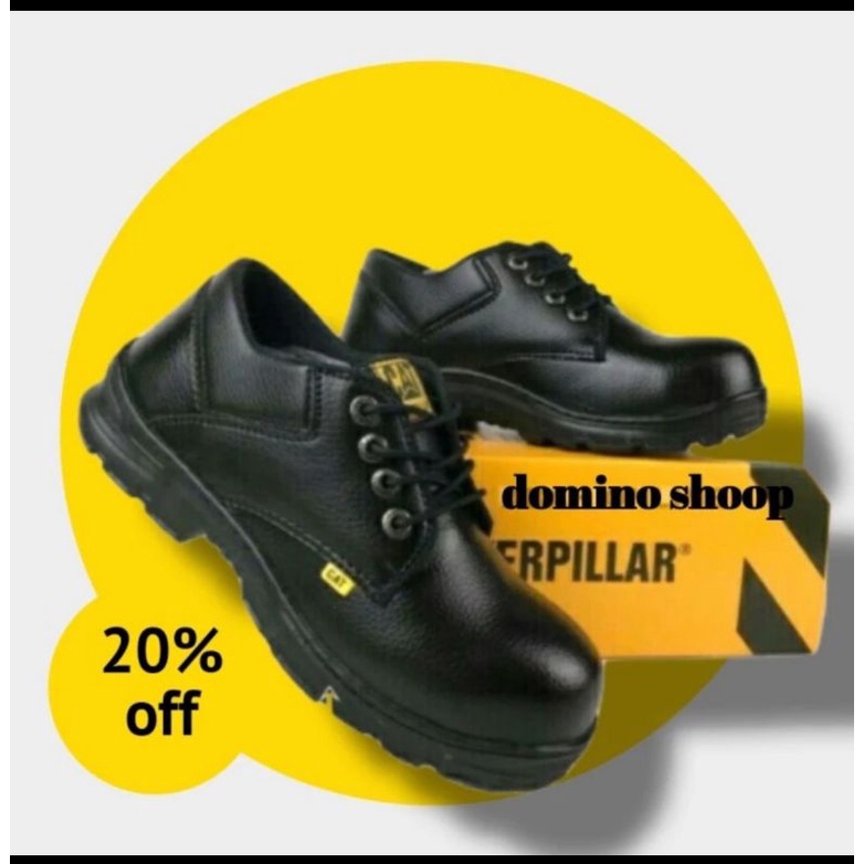 Sepatu Safety pria sepatu safety Ujung Besi Anti Slip Sefty Pakai Tali