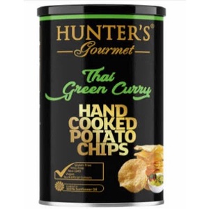 

HUNTER'S Gourmet Thai Green Curry Hand Cooked Potato Chips 150gr