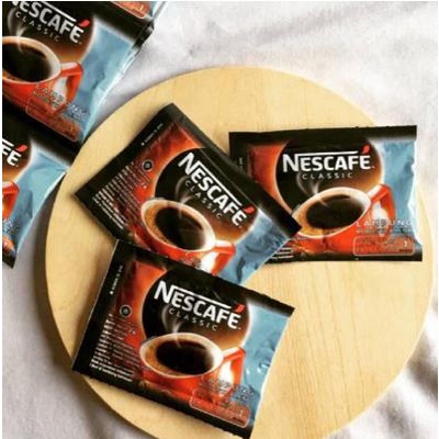 [PER RENCENG] * NCC * Nescafe Classic Coffee Instant Bubuk Klasik 100% Kopi Murni - Kemasan Sachet