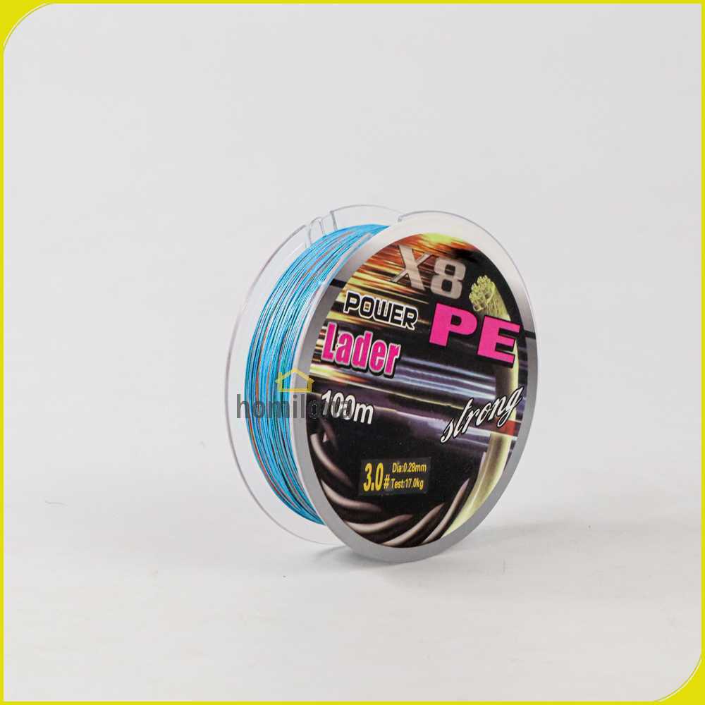 Zero Senar Benang Tali Pancing Super PE 8 Braid Line 100 Meter - X8