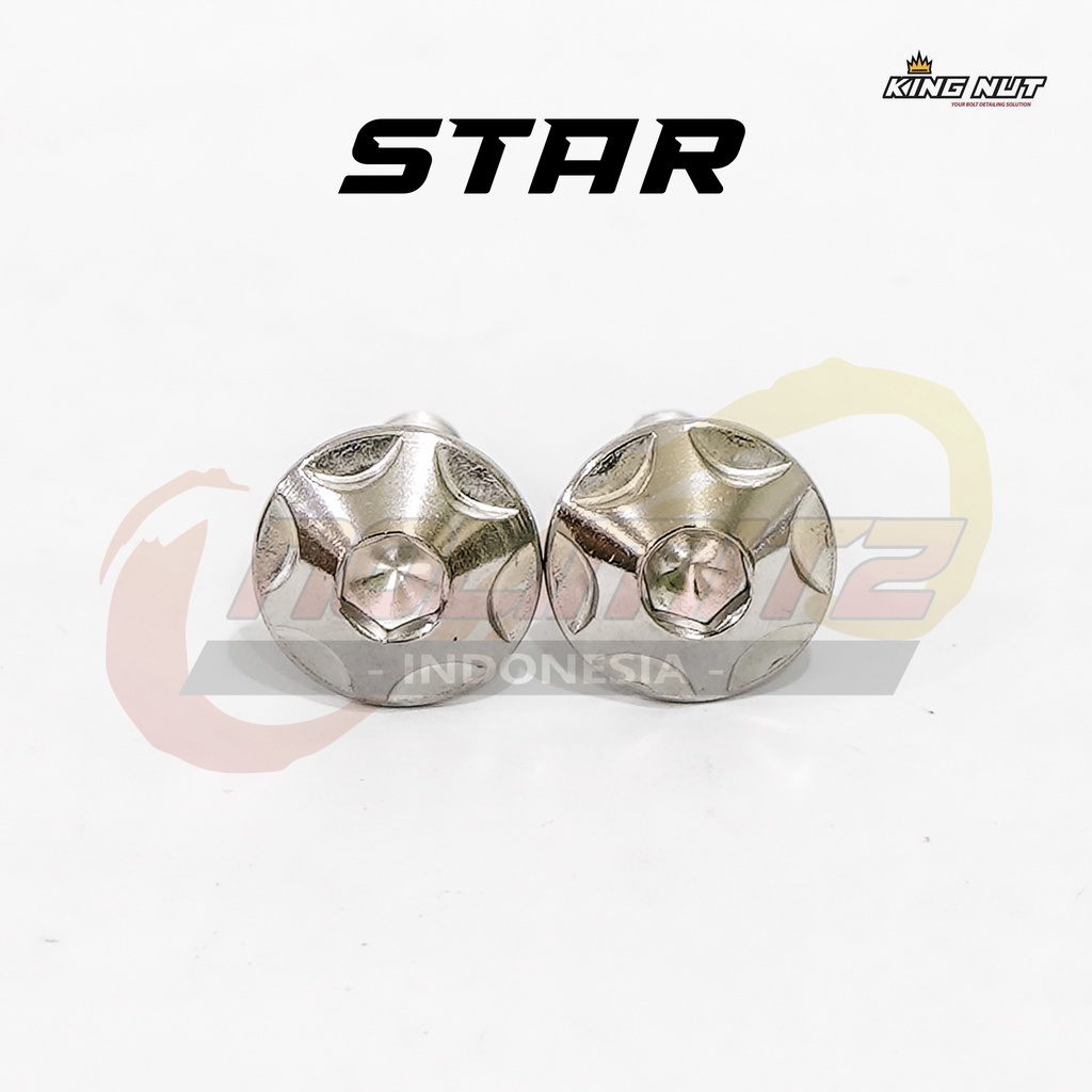 Baut Variasi CVT Yamaha Nmax Aerox XMAX Lexi Probolt Stainless King Nut Thailand