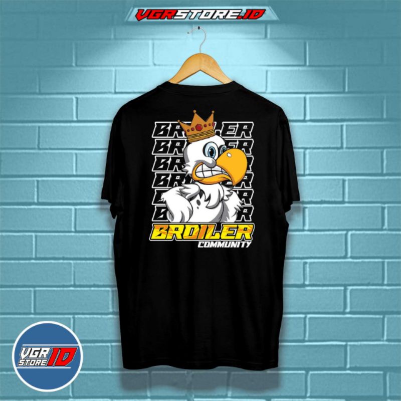 KAOS AYAM BROILER KEREN