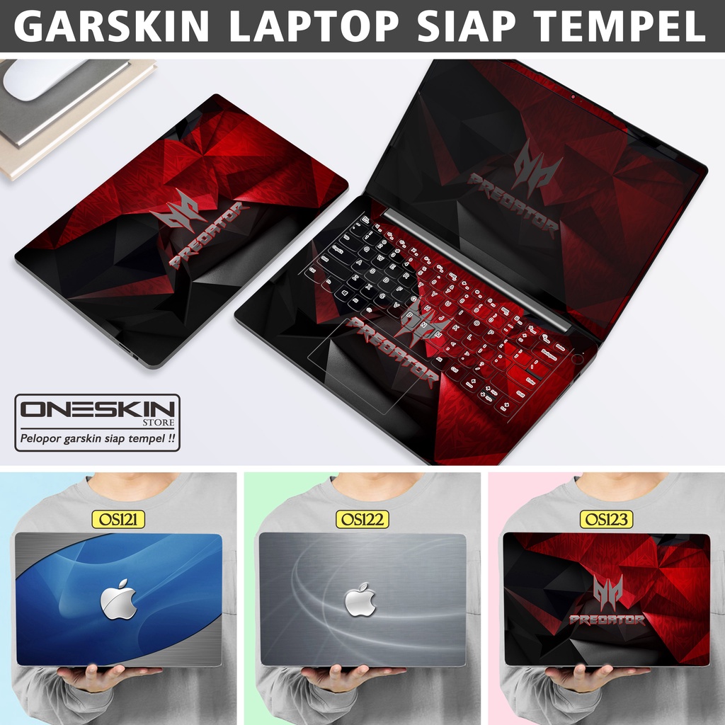 Garskin Sticker Laptop Protector Macbook Full Body Bottom Bezel Palmrest Skin Brand Logo