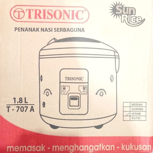 TRISONIC Magic Com 707 A 1.8 LT - Hitam - Putih