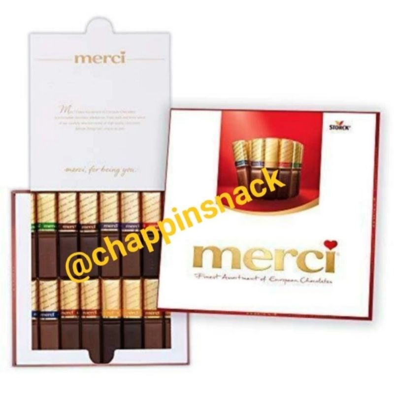 

Coklat merci assorted import cokelat impor merci stick eropa gift box